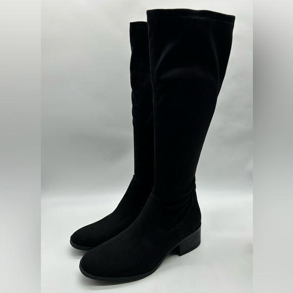 Kenneth Cole New York Stanford Stretch Shaft Black Boots Women’s 11 NWT - Picture 4 of 11